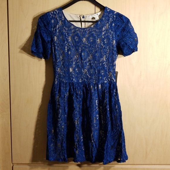 Forever 21 | Dresses | Forever2 Teal Lace Dress | Poshmark